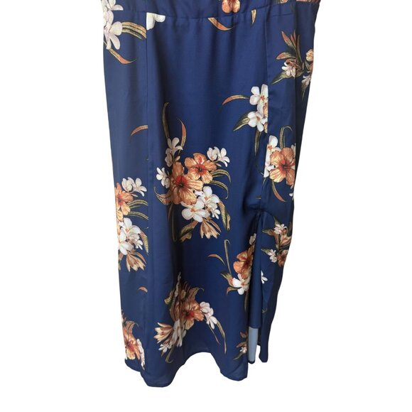 Commense Y2K Floral Midi Dress L NWT Bustier Corset Fairy Sweetheart Babydoll - Picture 3 of 11